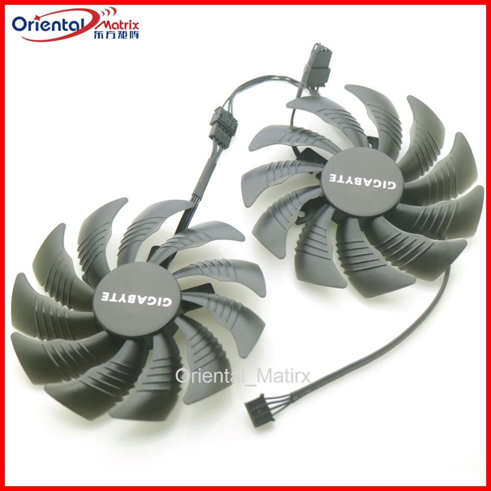 Cpu Heatsink - ファン-vga,12v,0.50a,86mmファン,gigabyte rtx 2060 gtx1650 1660 1660ti,windforceグラフィックカード冷却用