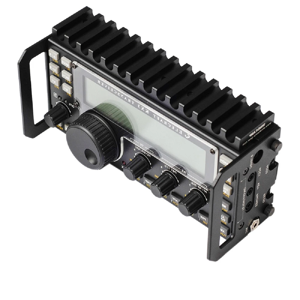 Heatsink - ヒートシンク透明パネルカバーキット Elecraft KX3 Qrp ミニモバイルラジオトランシーバー用保護金属ケースアクセサリー