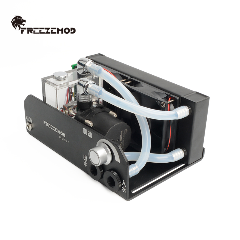 Aio Liquid Cooler - Freezemod-冷却ファンモジュール,アルミニウム,80mm,二重ファンヘッド,4m,ノートブック用,160mm