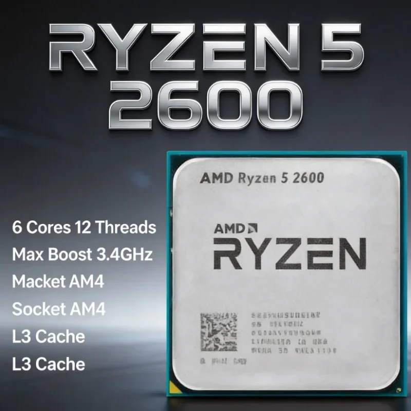 予算重視の多機能AMD Ryzen 5 2600 AM4 C - Cpu Fan のレビューと価格