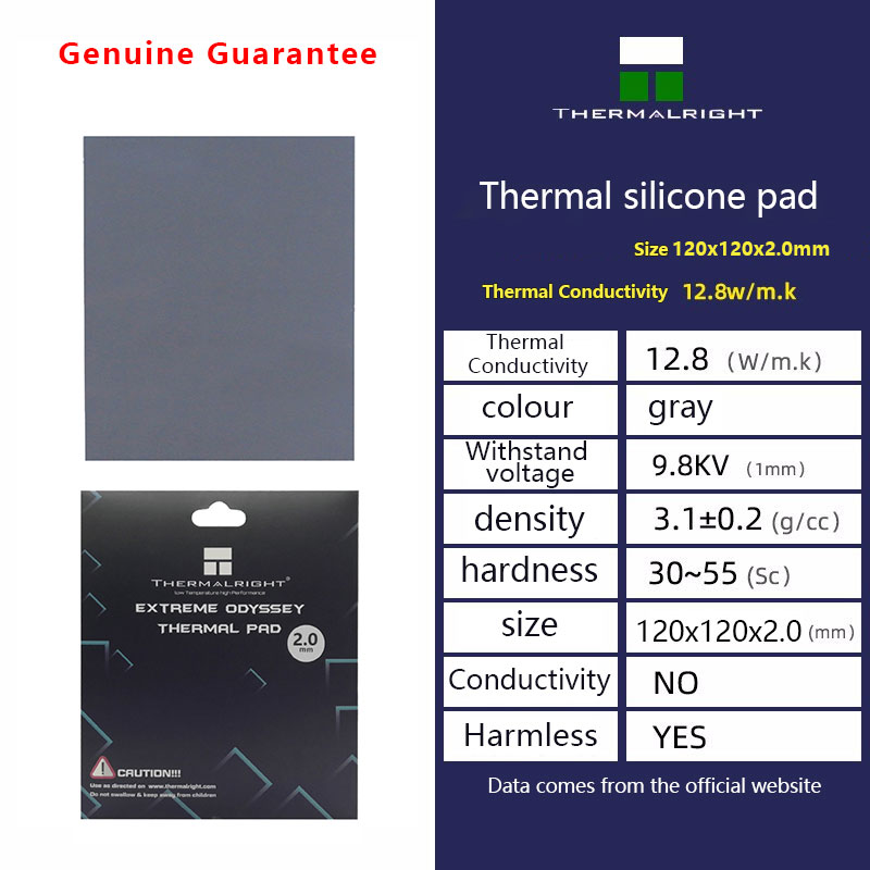 Thermright odyssey熱放散シリコンパッドcp - Thermal Paste のレビューと価格