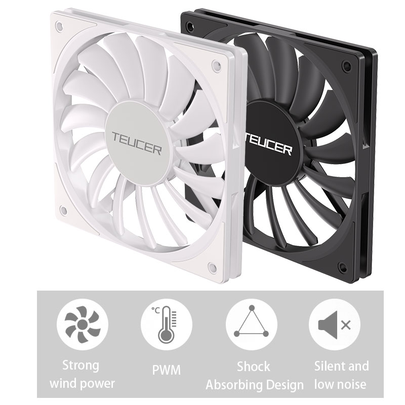 TEUCER TE-12012 超薄型冷却ファン 120x1 - Gpu Cooler のレビューと価格