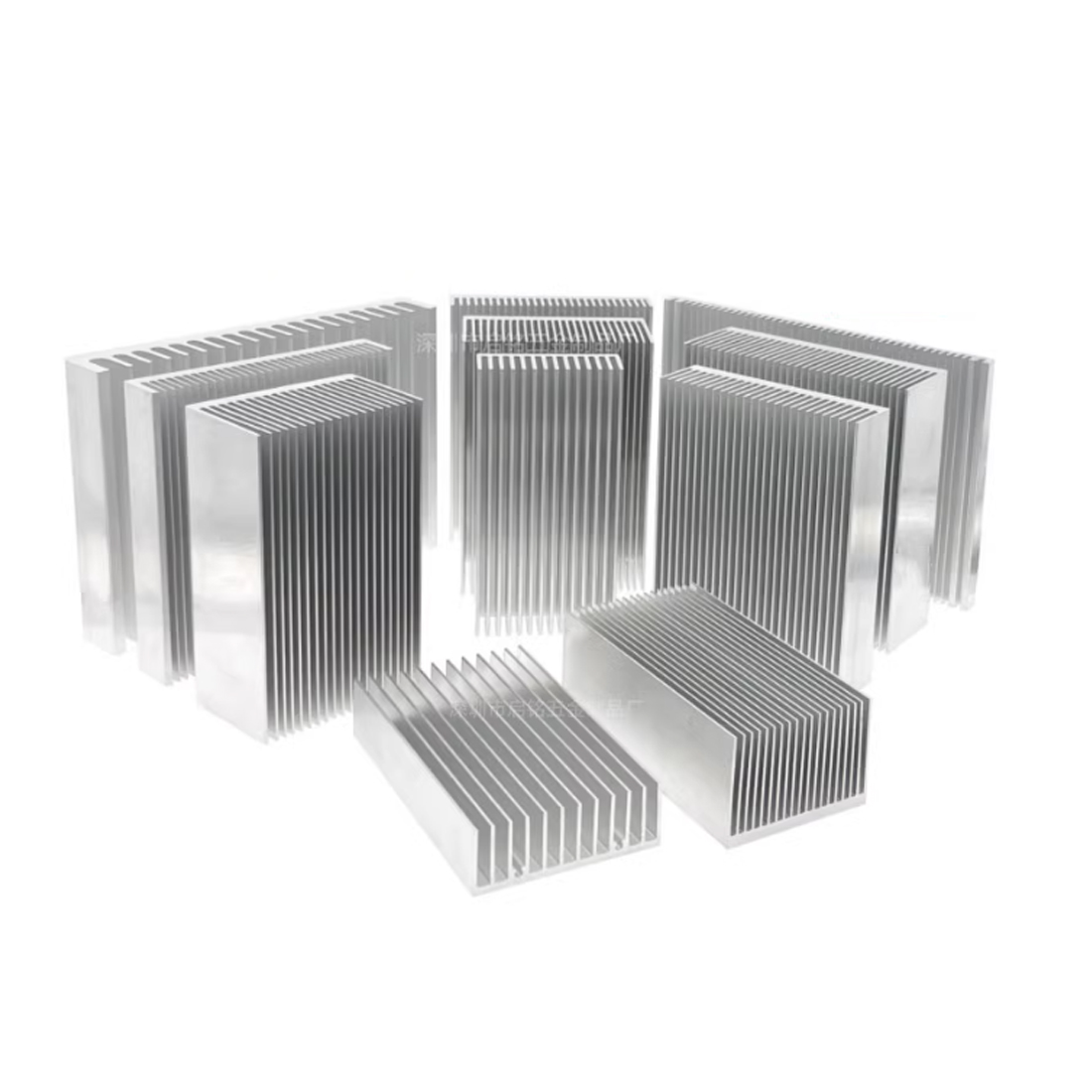 DIY クーラー アルミ製ヒートシンク グリル形状 ラジエー - Heatsink のレビューと価格