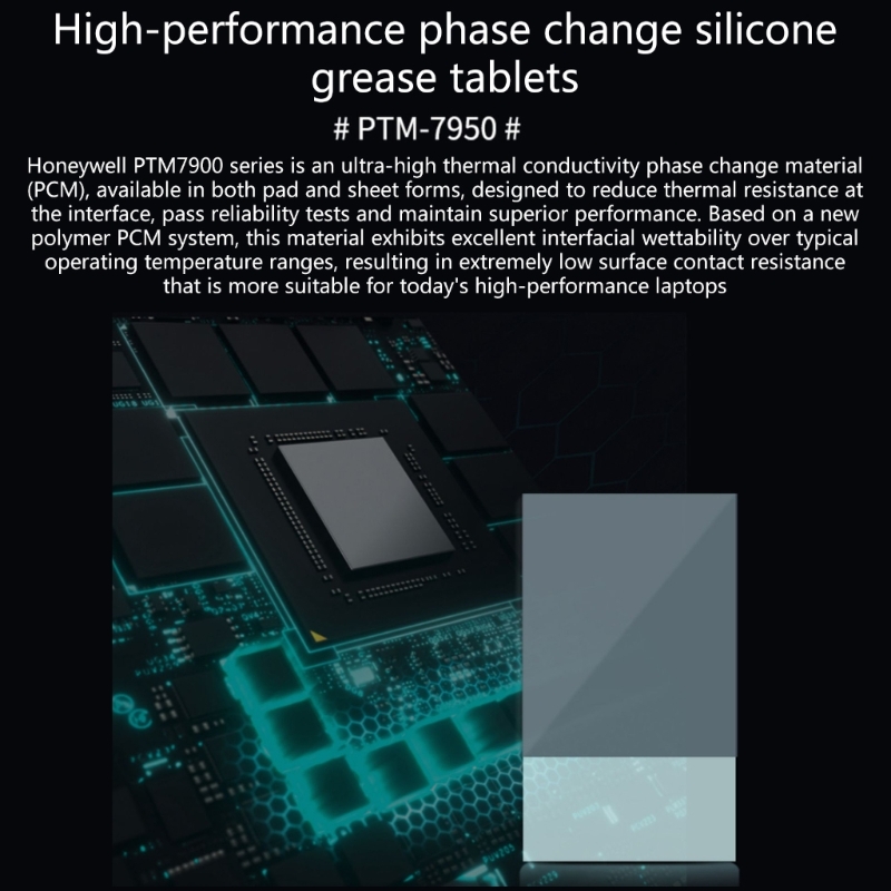 ハネウェル PTM7950 8.5 ワット相変化シリコンパッ - Thermal Paste のレビューと価格
