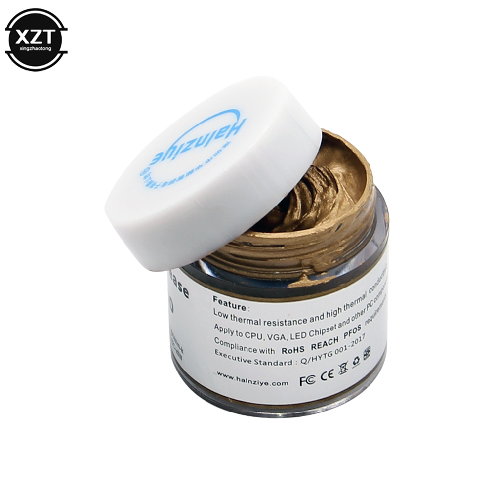 冷却ファンhy610 20g,CPU冷却,熱グリース,金メッ - Thermal Paste のレビューと価格