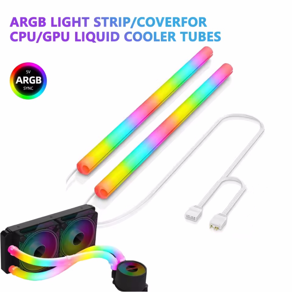 フレキシブル5V ARGB LEDネオンチューブライトストリ - Aio Liquid Cooler のレビューと価格