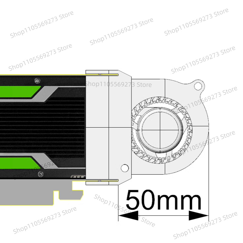 冷却ファン Nvidia Tesla P4 T4 M4 L4 - Gpu Cooler のレビューと価格