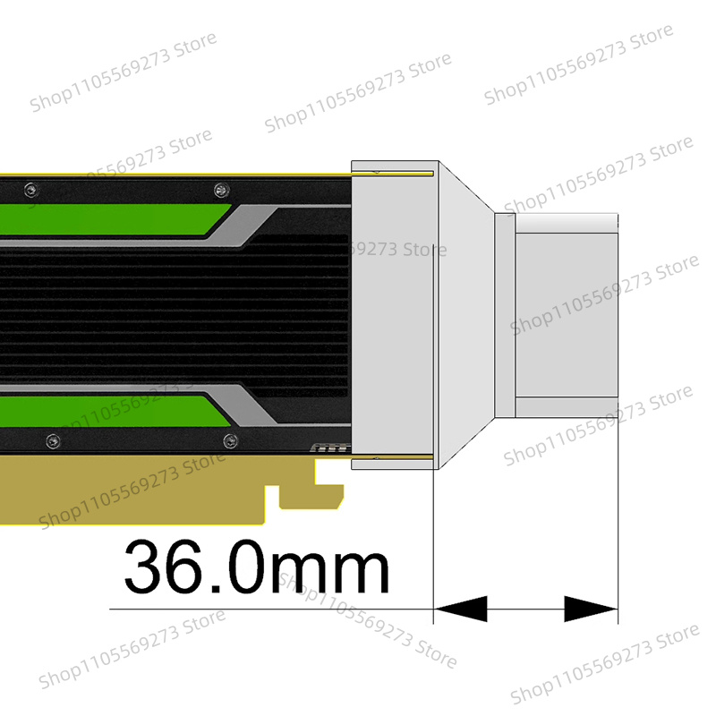冷却ファン Nvidia Tesla P4 T4 M4 L4 - Gpu Cooler のレビューと価格