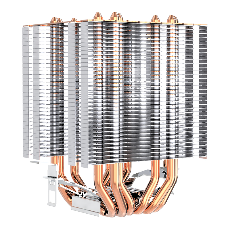 6 ヒートパイプ CPU クーラー 4Pin PWM PC  - Cpu Heatsink のレビューと価格