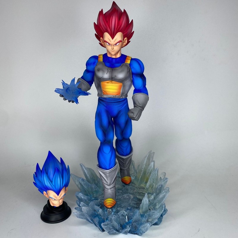 ドラゴンボール超サイヤ人ベジータダブルヘッドスカルプチャーア - Case Fan のレビューと価格