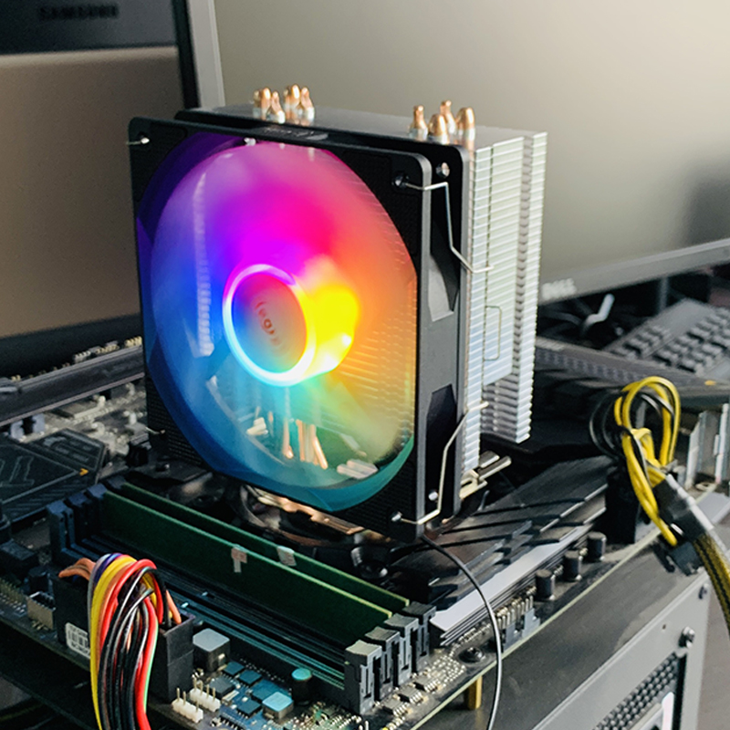 X99タワー型CPUクーラー、4つのヒートパイプ、120MM - Cpu Cooler のレビューと価格