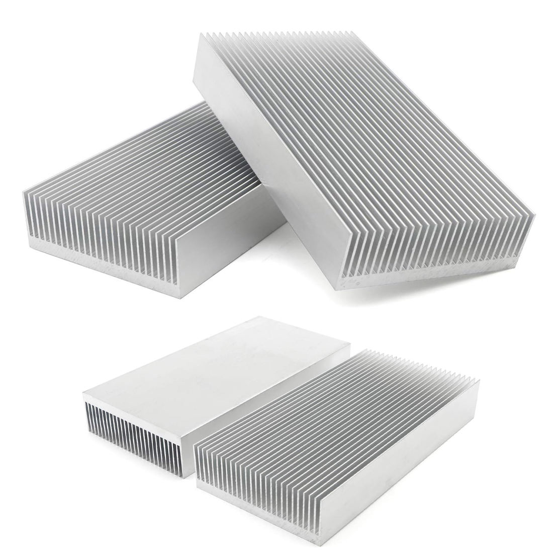 アルミ製ヒートシンクラジエーター電子ICチップ冷却用熱伝導テ - Heatsink のレビューと価格
