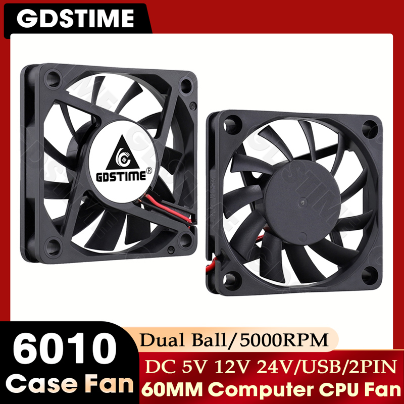 GDSTIME 60mmファン 24V 12Vファン 60x - Gpu Cooler のレビューと価格