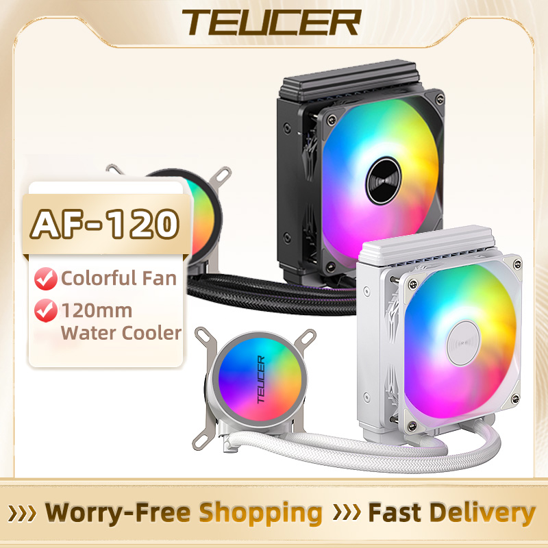 TEUCER AF-120 水クーラー 12 センチメートル - Aio Liquid Cooler のレビューと価格