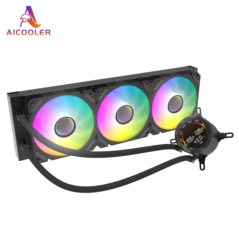 AICOOLER 120mm ARGB AIO 液体 CPU - Aio Liquid Cooler のレビューと価格