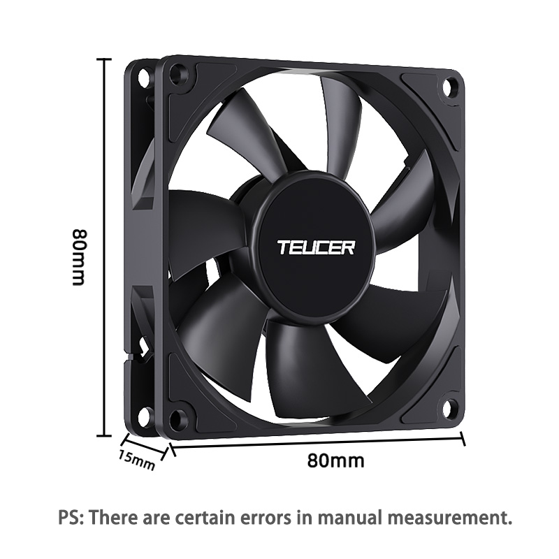 Teucer UT-8015 8 センチメートルシャーシファ - Gpu Cooler のレビューと価格