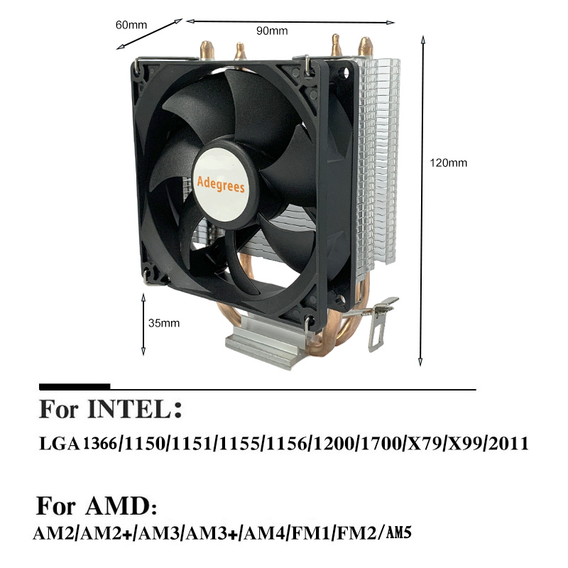 X99 CPUエアクーラーPCプロセッサライトレスファン（I - Cpu Heatsink のレビューと価格