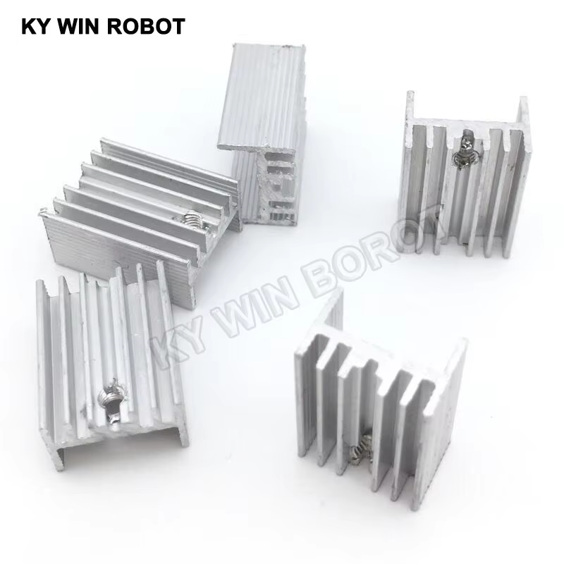 10 個アルミ TO-220 ヒートシンク TO 220 ヒ - Heatsink のレビューと価格